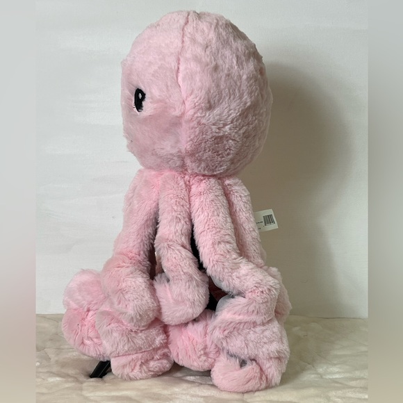Octopus Pink Silver Plush Stuffed Animal Walgreens Soft Sea Creature Ocean Life - Picture 5 of 13